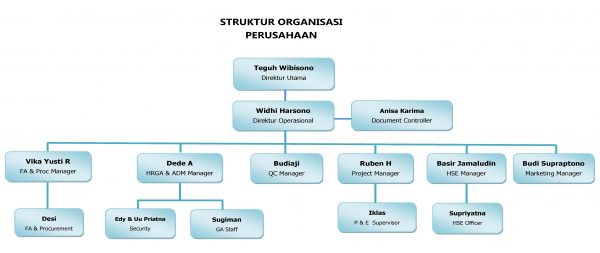 Struktur Organisasi Perusahaan IT